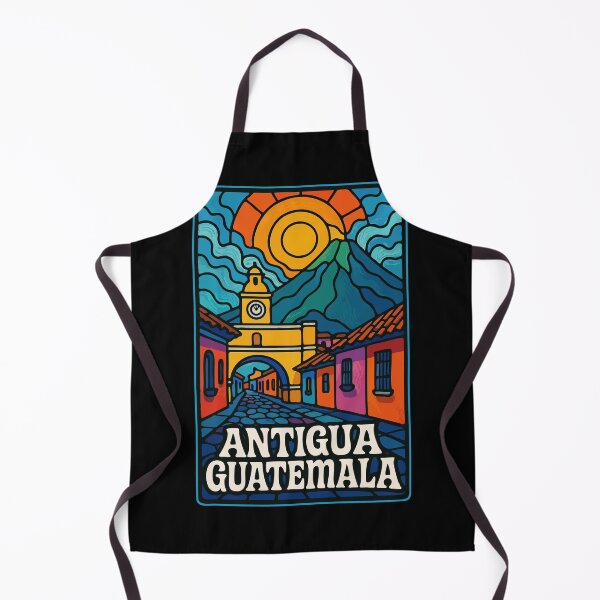 Item preview, Antigua Guatemala Stained Glass Art Travel designed and sold by TomFrontierArt.