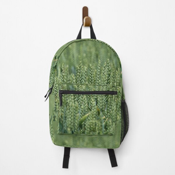 Item preview, Green wheat spikes in field designed and sold by Imagerisium.