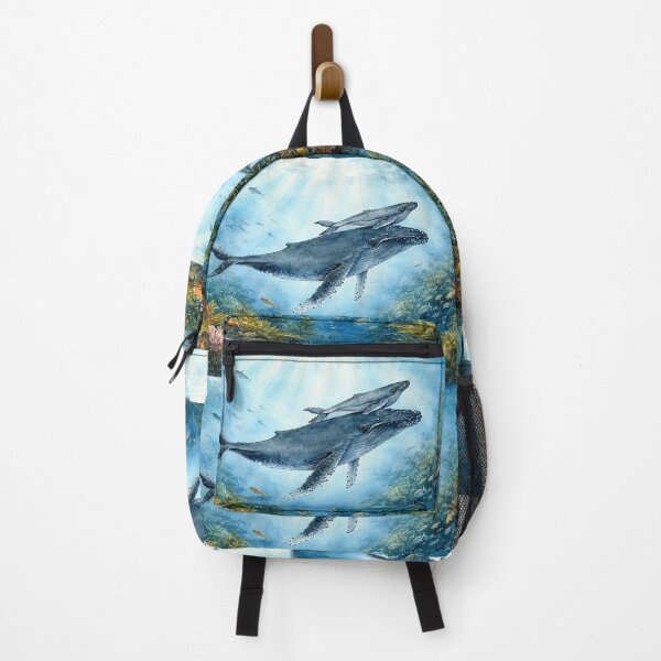 Item preview, Humpback whale and its calf - seabed designed and sold by ArtMelly.