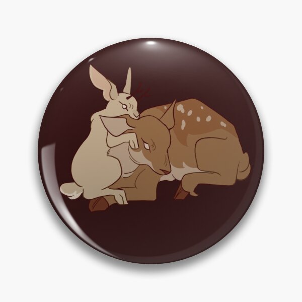 Item preview, Deer and Jackalope sticker designed and sold by rayrowan.