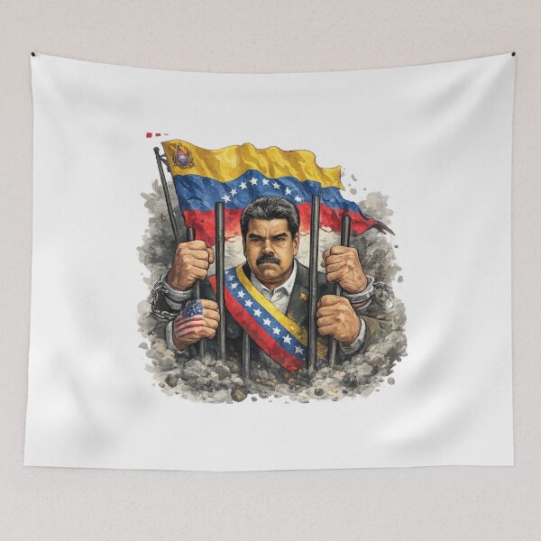 Aperçu de l'œuvre Nicolas Maduro créée et vendue par itswallcraft.