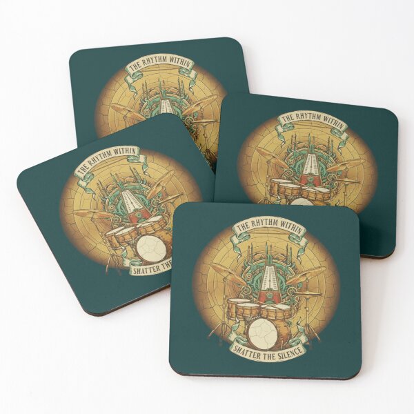 Item preview, Drum Kit and Vintage China Gong - The Rhythm Within designed and sold by Rhythm Thru Art .
