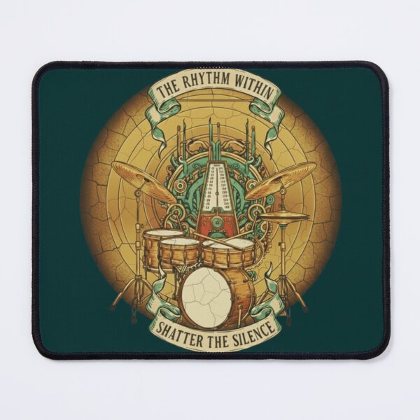 Item preview, Drum Kit and Vintage China Gong - The Rhythm Within designed and sold by Rhythm Thru Art .