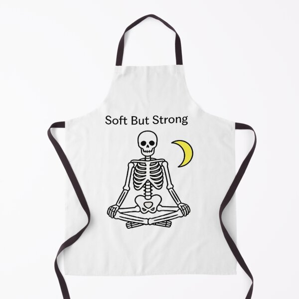 Item preview, Soft But Strong – Meditating Skeleton Illustration designed and sold by truongloc246.