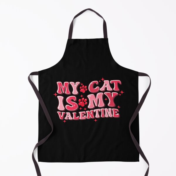 Item preview, my cat is my valentine cute and funny cat lover design designed and sold by zuzzelek44.