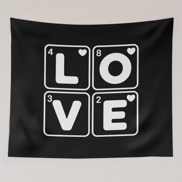 Item preview, LOVE Scrabble Tiles Valentine's Gift designed and sold by Mr-wow.