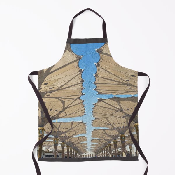 Item preview, Giant Umbrellas of Al Masjid Al Nabawi Painting designed and sold by D-Islamic.