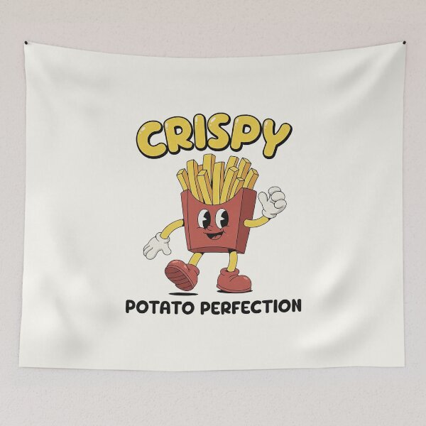 Item preview, Crispy Fries Cartoon Character designed and sold by HoopeStylee.