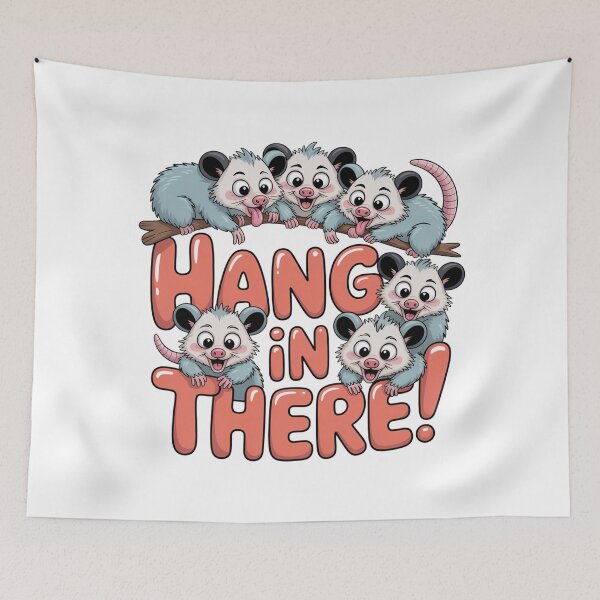 Item preview, Hang In There Possums designed and sold by J-CCreations.