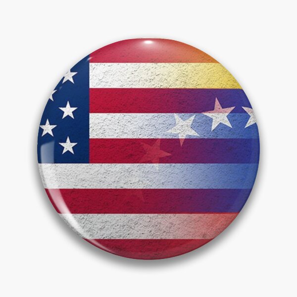 Item preview, "United in Freedom: A Fusion of the USA and Venezuelan Flags" designed and sold by viraldesign279.