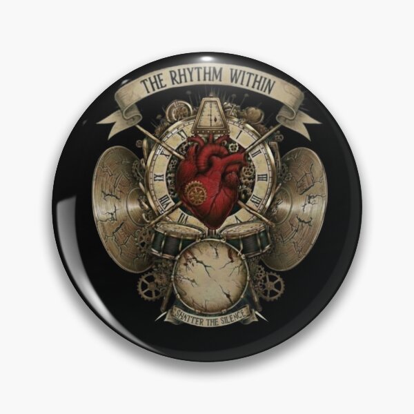 Item preview, The Rhythm Within Steampunk Heart Drummer & Anatomical Clockwork Art designed and sold by Rhythm Thru Art .