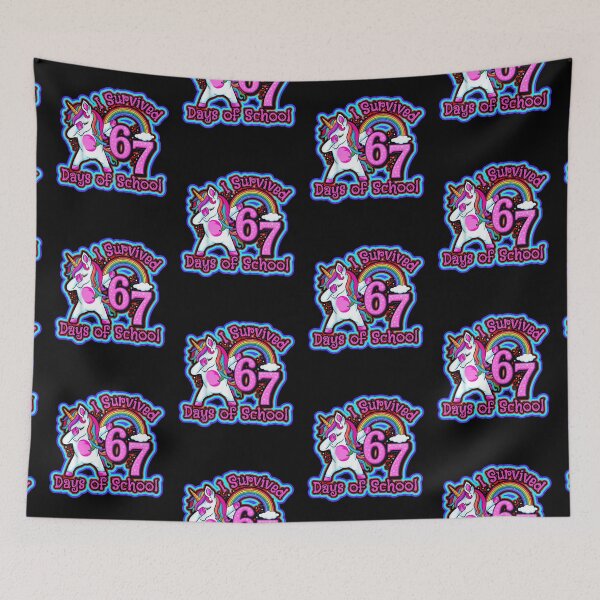 Item preview, 67 Days Of School Survivor  designed and sold by WoodburyLake.