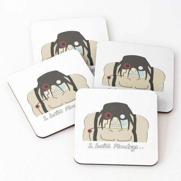 Item preview, Fullmetal Alchemist FMA Inspired collection: "I Hate Monday" - Sleepy Sloth designed and sold by MoriTheCrafter.