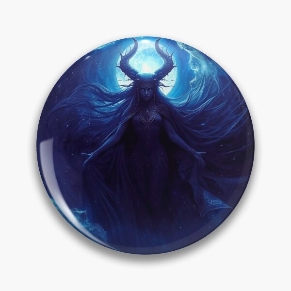Item preview, Νύξ — Nyx Primordial Goddess of Night | Greek Mythology Art designed and sold by GreennieArt.
