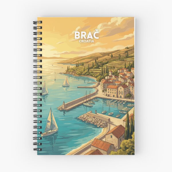 Item preview, Brac Croatia - Travel art designed and sold by Marciolini.