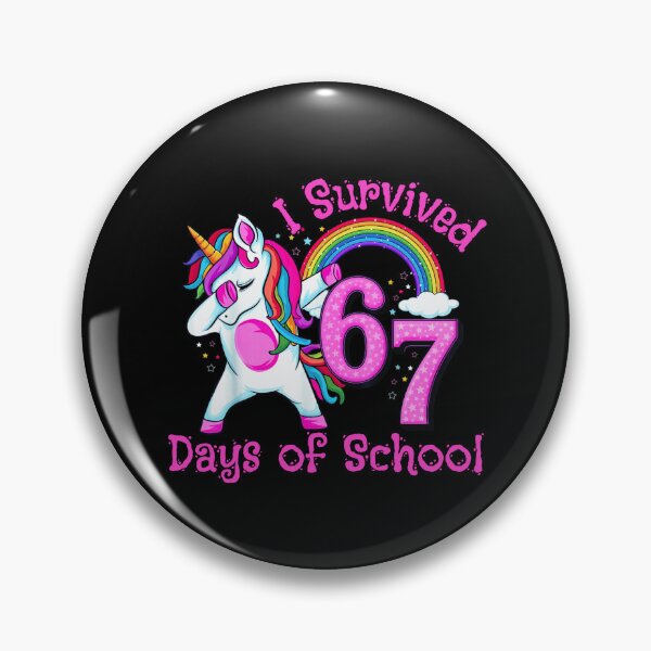 Item preview, 67 Days Of School Survivor  designed and sold by WoodburyLake.