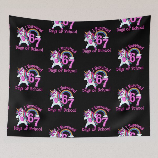 Item preview, 67 Days Of School Survivor  designed and sold by WoodburyLake.