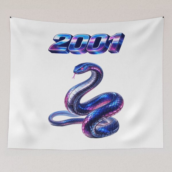Item preview, 2001 Year of the Snake Eastern Zodiac Strength Power Design designed and sold by AlexLineArt.