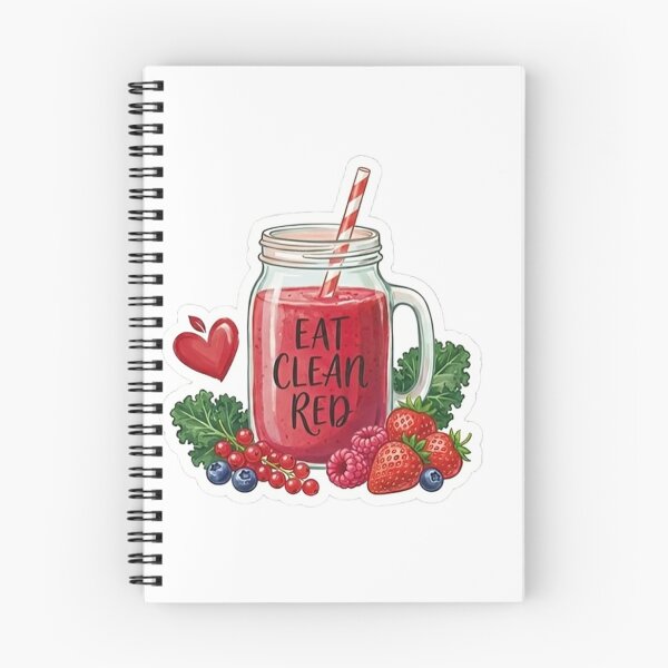 Item preview,  eat clean red designed and sold by sanawnaw154.