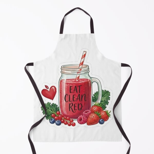 Item preview,  eat clean red designed and sold by sanawnaw154.