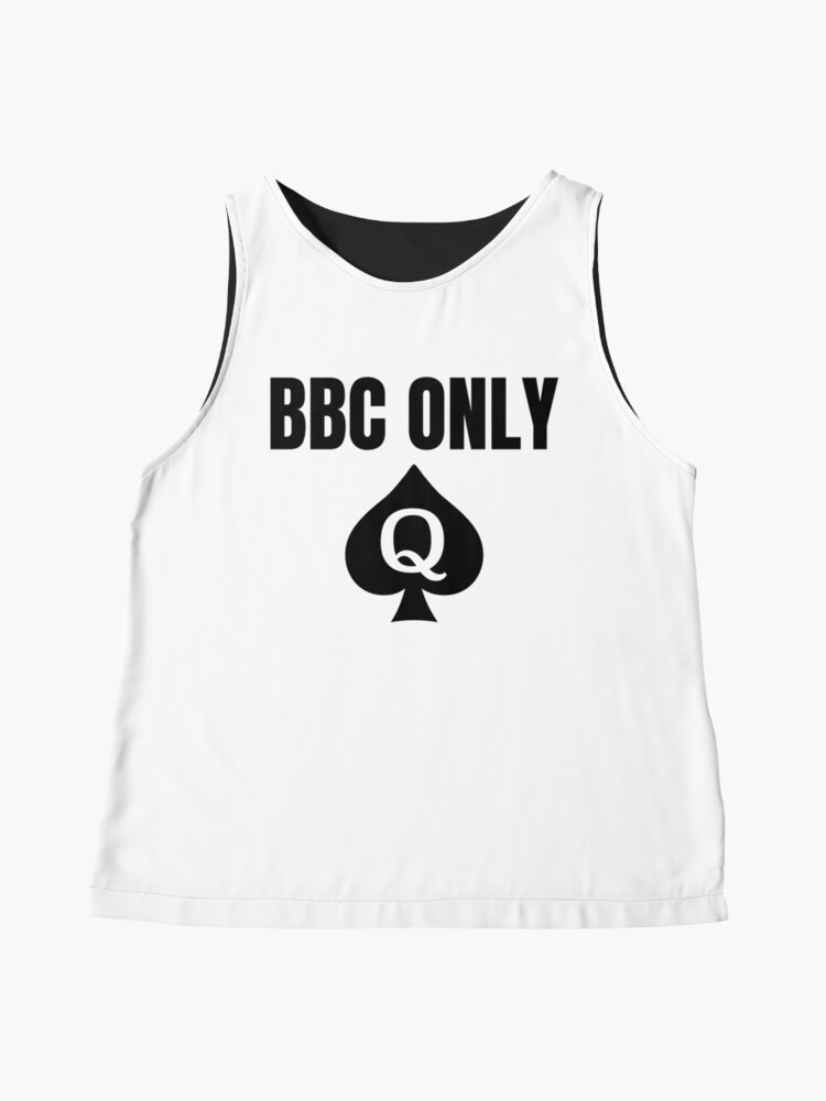 Download "BBC ONLY t-shirt" Sleeveless Top by QCuLT | Redbubble