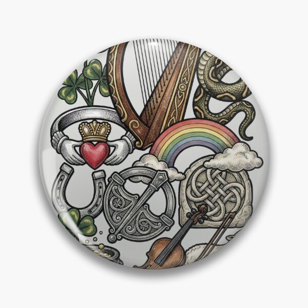 Item preview, Celtic Heritage in Color - Hand-Tinted Irish Folklore designed and sold by DigitalGlade.