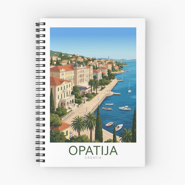 Item preview, Opatija Croatia - Travel Art designed and sold by Marciolini.