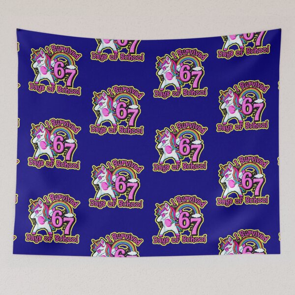 Item preview, 67 Days Of School Survivor  designed and sold by WoodburyLake.