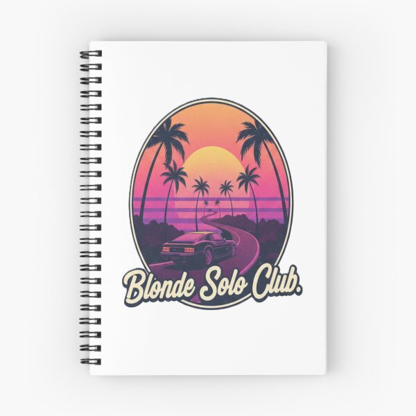 Item preview, Blonde Solo Club/ tropical sticker designed and sold by naye30.