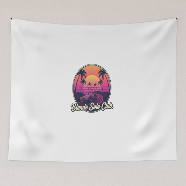 Item preview, Blonde Solo Club/ tropical sticker designed and sold by naye30.