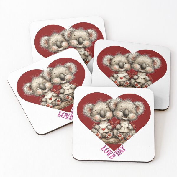 Item preview, Cute Koalas in Love designed and sold by Szpaku desart .