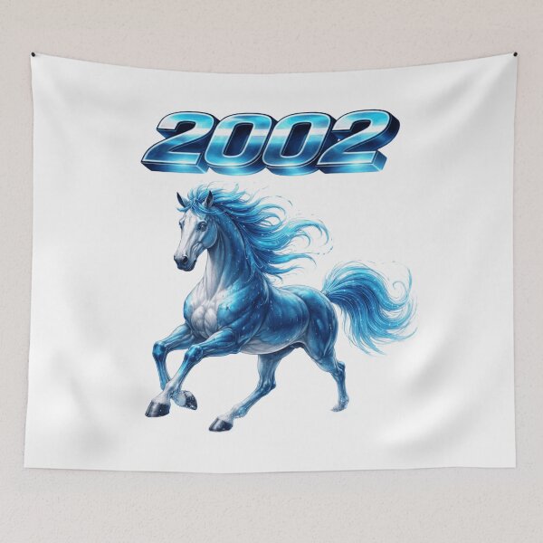 Item preview, 2002 Year of the Horse Eastern Zodiac Strength Power Design designed and sold by AlexLineArt.