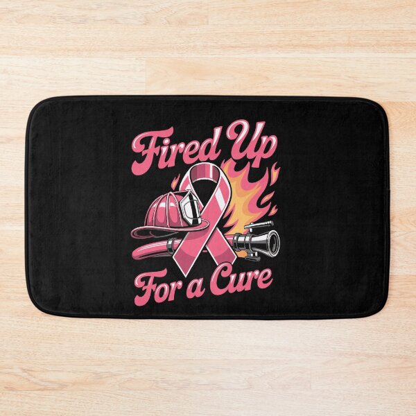 Item preview, Fired Up For A Cure Firefighter Breast Cancer Awareness designed and sold by aloha project.