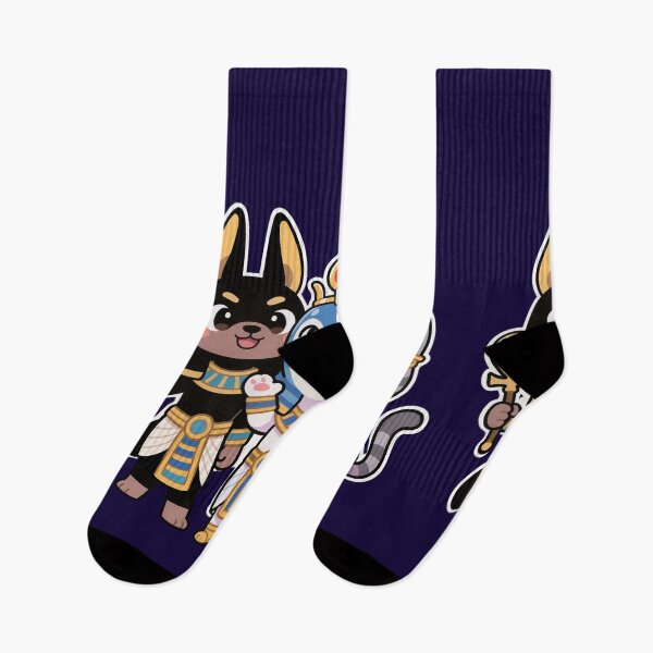 Item preview, Cute Egyptian Gods – Kawaii Anubis, Horus & Bastet designed and sold by AnadAA.