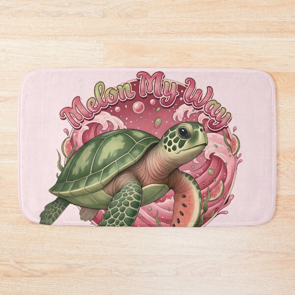 Item preview, Melon My Way – Sea Turtle Illustration designed and sold by Engl.
