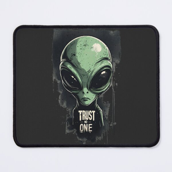 Item preview, Trust No One Alien Conspiracy Art designed and sold by DoceVaga.