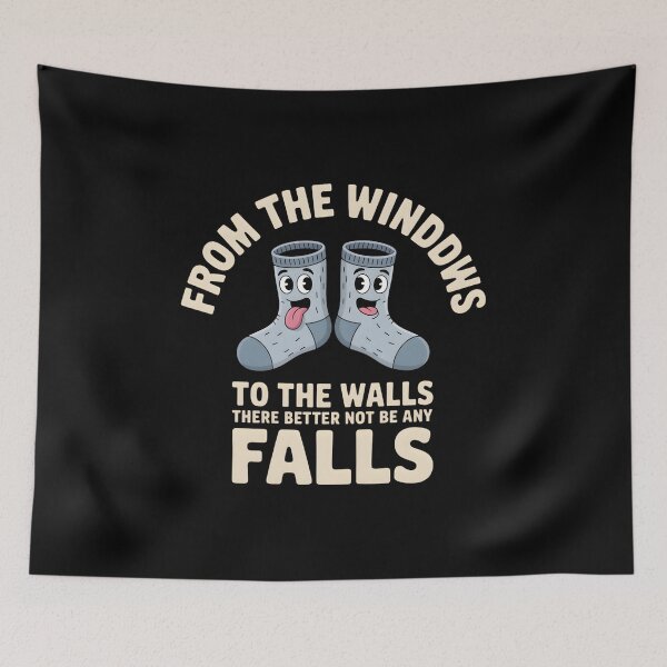 Item preview, From The Windows to The Walls There Better Not Funny Nurse designed and sold by faridman.