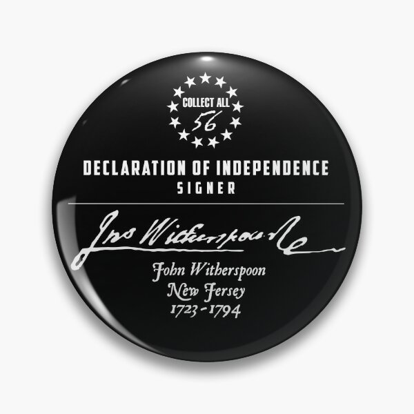 Item preview, John Witherspoon Declaration Of Independence designed and sold by twHistory.