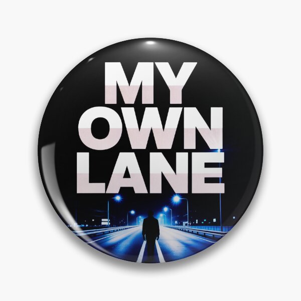 Item preview, My Own Lane Cover Art designed and sold by SteezeeStore.