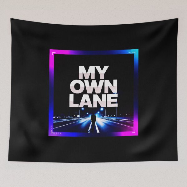 Item preview, My Own Lane Cover Art designed and sold by SteezeeStore.