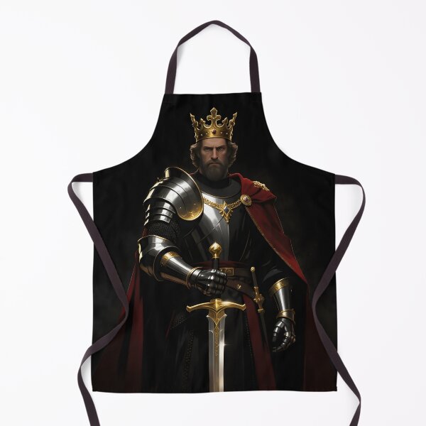 Item preview, Built, Not Born – Dark Fantasy King with Sword designed and sold by GraphGUY.