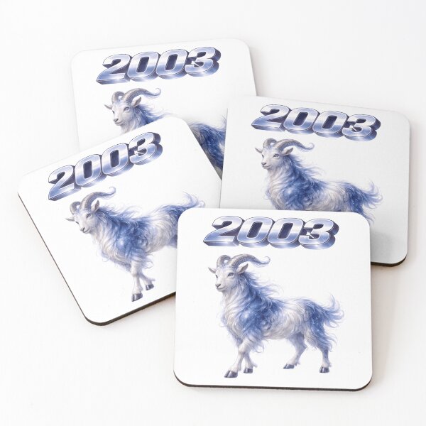 Item preview, 2003 Year of the Goat Eastern Zodiac Strength Power Design designed and sold by AlexLineArt.