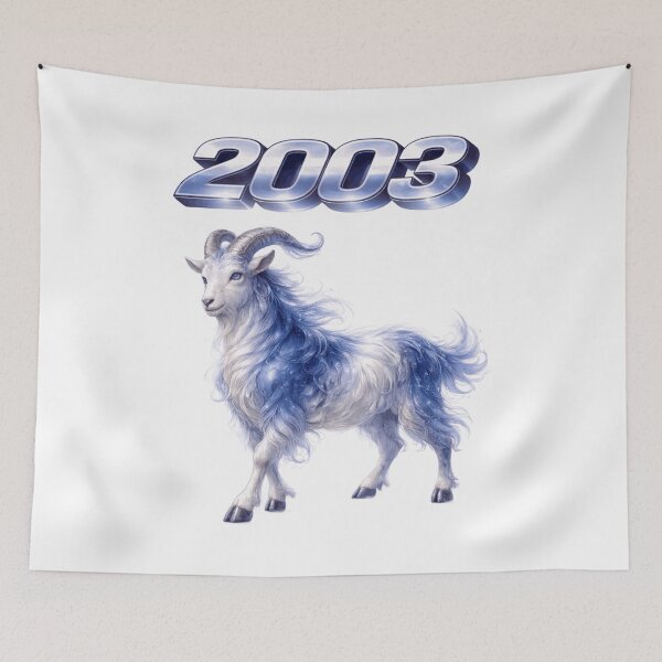 Item preview, 2003 Year of the Goat Eastern Zodiac Strength Power Design designed and sold by AlexLineArt.