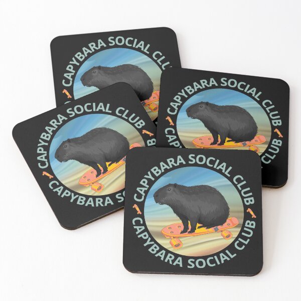 Item preview, Capybara Social Club Skate Edition designed and sold by JuanaDesigns.