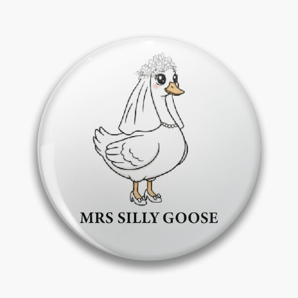 Item preview, Future Mrs Silly Goose Bride Shirt Funny Goose Bride To Be Wedding Bachelorette Newlywed designed and sold by LessIsLoud.