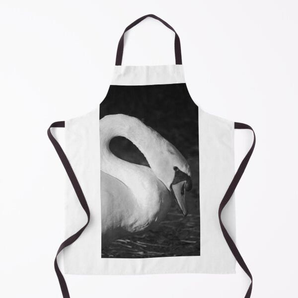 Item preview, Swan (black and white) designed and sold by The Pic Shire.