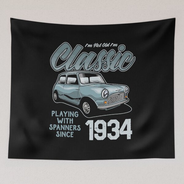 Item preview, I'm Not Old I'm Classic Car Vintage Born In 1934 designed and sold by JRRTs.