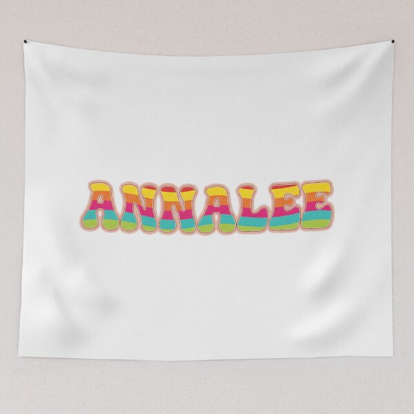 Item preview, ❤️ Annalee Personalized Name Wavy Retro Shirt, Coffee Mug, Sticker Gift designed and sold by HelixPedia.