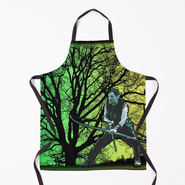 Item preview, Elf Archer in Forest – Fantasy Bow & Arrow Art | Mythical Woodland Illustration designed and sold by Brooklyn Hearty.
