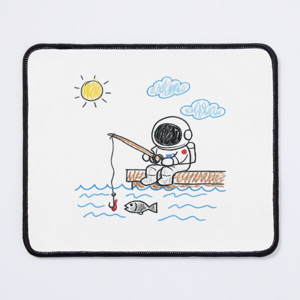 Item preview, Astronaut Fishing designed and sold by jimbo7664.